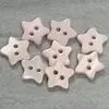 Botones de Concha de Estrella de Cinco Puntas Coloridos de Boutique Natural Hechos a Mano DIY Ropa de Muñeca Botones de Estrella BJD Decoración de Camisa