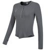 Camiseta deportiva transfronteriza de red roja elástica de secado rápido para mujer, ropa de entrenamiento de manga larga para correr y yoga, otoño e invierno