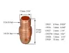 Soporte de Electrodo de Tungsteno/Boquilla Cerámica/Guía de Fundente Cola Larga Cola Corta Tapa de Soporte de Aguja de Tungsteno Accesorios para Soldadura por Arco de Argón Wp9/17/18/26