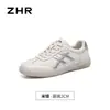 Zapatillas blancas versátiles ZHR para mujer, nuevas zapatillas deportivas casuales de otoño 2026, suela blanda, moda diaria, zapatillas de entrenamiento alemanas
