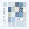 Planificador Poesía del Azúcar Papel Material Flor Flotante Reino de las Flores Estilo Retro Flores Planificador Bolsa de Dolor Base Capa de Decoración DIY Dropshipping