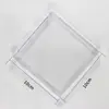 Caja Transparente para Pestañas, Caja de Empaque para Pestañas Postizas, Caja de Almacenamiento, Caja de Pestañas para Uñas Postizas Portátiles, Caja de Plástico, Suministros de Maquillaje Grandes