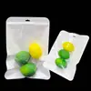 Bolsas de Embalaje Largas en Forma de Tira, Bolsas Blancas Perladas, Bolsas de Plástico Transparentes, Bolsas Rectangulares de Colores, Bolsas Engrosadas Largas con Cierre Automático