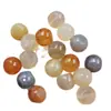 Ágata Fuente de Sal Cuadradas Redondas Perlas, Perlas Sueltas de Jade, Ágata Roja, Ágata Ahumada Perlas Facetadas, Accesorios para Joyería, Perlas Hechas a Mano