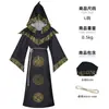 Robe de Mago Fantasia Cosplay Halloween Medieval Cosplay Longo Roupa de Palco Falei Anime Exclusivo Transfronteiriço