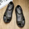 Sandalias para Hombre Verano EVA Tejido de Paja Zapatos Estilo Étnico Retro Zapatos de Playa para Pareja Hechos a Mano Comercio Exterior Talla Grande Sandalias para Conducir