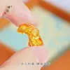 Loja de Ouro Puzuo Mesmo Estilo Ouro Areia Acessórios DIY Série Gatinho Fada Desejosa Joias Pingente Corrente para Clavícula para Mulheres