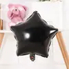 Nuevo globo de película de aluminio de estrella de cinco puntas de color sólido color puro centro comercial hotel KTV bar tienda decoración de escena diseño