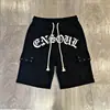 Jeans de Pierna Ancha con Salpicaduras Pintados a Medida para Hombre Jeans de Pierna Ancha con Múltiples Bolsillos Estilo Graffiti para Hombre Jeans para Hombre de Marca Trendy Americana