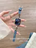 Pulseira metálica de estrela com pulseira de couro jeans adequada para Apple S11, Huawei 11, GT6, Fit4, pulseiras Xiaomi