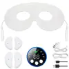 Masajeador facial de microcorriente EMS transfronterizo lifting reafirmante máscara de ojos para rostro en V masajeador de ojos en forma de media luna fábrica
