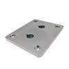 Pieza de conexión de aleación de aluminio pieza recta procesamiento CNC piezas de hardware torno CNC accesorios de precisión soporte Cuadrado