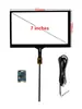 Pantalla Táctil Mini HDMI HD de 7 pulgadas Pantalla Táctil Placa Controladora de Pantalla Pantalla Secundaria Multifuncional para Computadora
