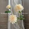 3 Cabeça esplêndida dália cerimônia de casamento salão de casamento flor linha Flor decoração de casa ornamentos fotografia conjunto adereços Flor