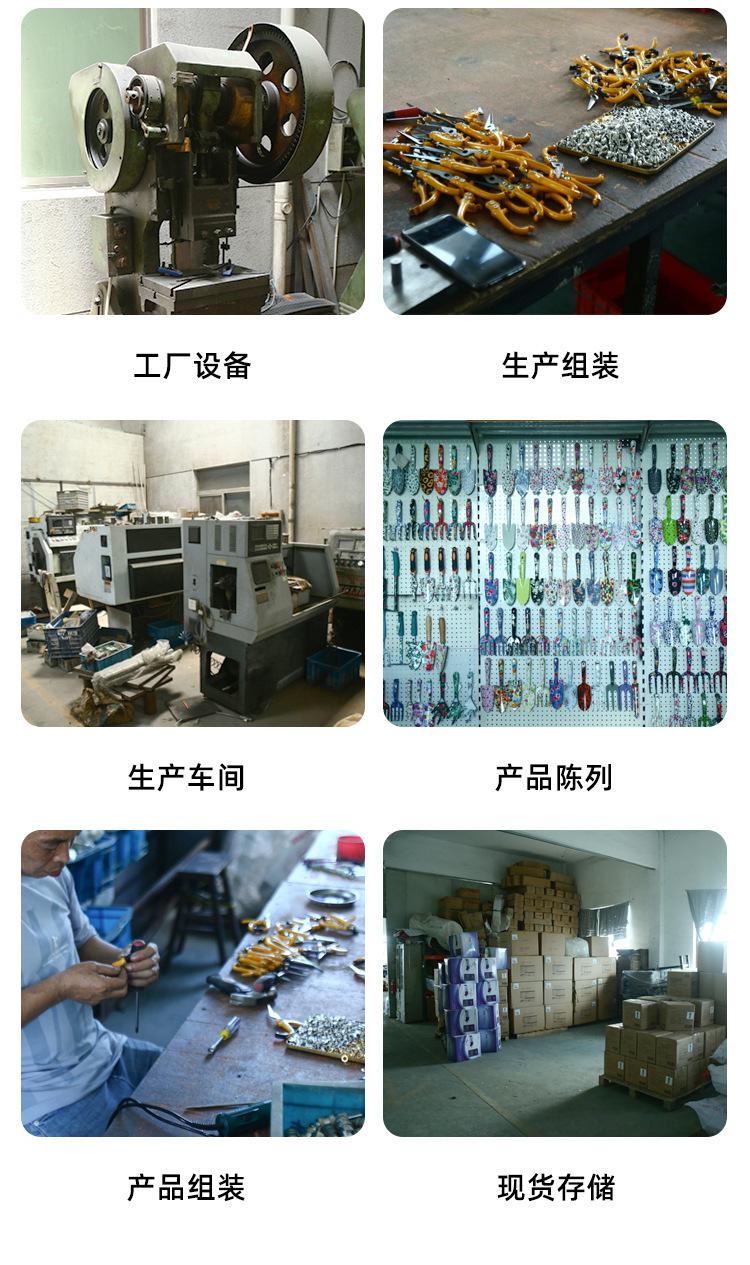 厂家直供小清新便携式小园林工具二件套印花铲子庭院花草园艺工具