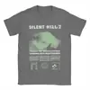 T-shirt de Algodão Tamanho EuropeuCamisetas Masculinas Silent Hill 2 Camiseta de Algodão Europeu e Americano Outros