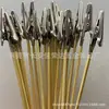 Pintura de modelo grampo jacaré palito de bambu grampo palito de madeira grampo de cauda longa para pintura DIY tinta grampo de tinta