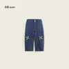 Pantalones Casuales de Estilo Coreano para Niños, Tendencia Otoño 2025, Amigables con la Piel, Cómodos, Pantalones Harem de Algodón Lavado para Otoño