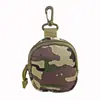 Cartera de Monedas, Bolsa para Llaves de Auriculares, Bolsa Colgante Portátil para Deportes al Aire Libre, Bolsita Mini para Almacenamiento EDC Táctico, Protección para Memoria USB