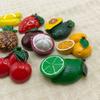 Divertida Calcomanía de Refrigerador de Frutas y Verduras 3D Ins Linda Personalidad Creativa Decorativa Calcomanía Magnética Imán