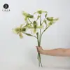 Venta Directa de Fábrica Chanclas de Orquídea de PU Flores Artificiales de Orquídea Orquídeas Flores de Boda Decoración del Hogar Arreglo Floral Accesorios para Fotografía