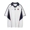 Camisa polo de manga corta de marca moderna estilo americano, camiseta elegante de manga corta, camisa de carreras para hombre, ajuste holgado de verano, comercio exterior transfronterizo