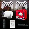 Proyector de juegos HY300MAX de alta definición superventas transfronterizo, proyector portátil con controlador de juegos