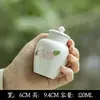 Dinastias Tang e Song Estilo Arita Pétala de Flor Pintado à Mão Conjunto de Chá Kung Fu Gaiwan Cerâmico Bule Xícara de Chá Suporte para Bule Acessórios Coleção