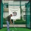 Objetivo de golf corazón rojo lienzo jaula de percusión para campo de práctica accesorios swing campo de golf suministros golf