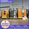 Escritório Container para Expansão de Exportação Personalizada Transfronteiriça, Casa Pré-fabricada Móvel, Casa Pré-fabricada Dobrável para Moradia