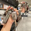 Adequado para Dongfeng Renault Correga capa de chave de placa reta Correga e Correga fecho de bolsa de proteção para controle remoto de 2 botões