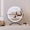 Corazones de Internet Espejo Relleno de Luz de Viento Dormitorio Escritorio LED Recargable Espejo de Tocador Espejo Inteligente de Maquillaje