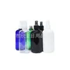 Botella pulverizadora transparente de 220 ml, botella de perfume, botella pulverizadora blanca, botella pequeña con pulverizador de alcohol, botella de hidrosol azul, botella pulverizadora de tónico
