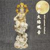 Dibujo de Fruta Marfil Tathagata Buda Dorado Cinco Blu Lin Men Tres Santos Occidentales Templo Kirin Dios Elefante Rey Ksitigarbha Adornos de Bodhisattva
