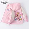 Abrigos para Niñas, Chaquetas con Capucha de Estilo Coreano para Niños de Otoño e Invierno, Ropa Holgada de Terciopelo para Bebés de Otoño e Invierno