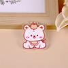 Broche acrílico con dibujos animados para niños, estilo crema, venta al por mayor, para ropa, bolso, colgante, joyería, insignia, parche DIY
