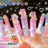 Keqi 8006 Borrador de Labios Unicornio de Cristal Ins Alto Valor de Color Estudiante Chica Linda Corazón Borrador de Labios