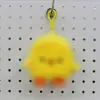 Bolsa de monedas de muñeca de koala linda, colgante de peluche de pollo lindo, bolsa para auriculares, cinturón de transporte, almacenamiento, mini billetera