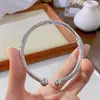 Pulsera Anillo de Mobius Pulsera Enrollada Diseño de Nicho Pulsera Abierta Elegante Versátil Regalo para Viajes al Trabajo