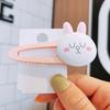 Celebridad de Internet Ins Animal de Dibujos Animados Pinza de Pico de Pato Lindo Fruta Pinza Lateral Pinza para Flequillo de Niña Horquilla para el Cabello de Bebé Tocado de Princesa