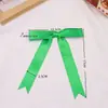 24 Moños de Terciopelo Navideños Transfronterizos con Nudo en T Afelpado para Decoración de Árbol de Navidad
