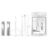 Cortador de Unhas de Aço Inoxidável, Cortador de Unhas, Empurrador de Cutícula de Aço, Pinça de Sobrancelha, Lixa de Unha, Ferramentas de Cuidado, Conjunto de Manicure com 6 Peças