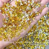 Cor de doce tamanho pequeno fundo plano diamante para arte de unha diamante formato misto diamante k9 vidro super brilho joias para arte de unha atacado