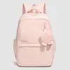Mochila Leve Coreana para Meninas Alunos do Ensino Fundamental Alunos do Ensino Médio Nova Grande Capacidade Alunos Universitários Bolsa de Ombro Duplo Mochila Simples