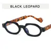 Gafas Pequeñas Estilo Retro para Mujer, Modernas y Sencillas, Estilo Europeo y Americano, Gafas Ovaladas Anti-Luz Azul Sin Graduación