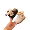 Botines Cortos Forrados de Felpa para Niñas 2026 Nuevos Zapatos Pequeños de Cuero de Invierno Zapatos de Algodón para Bebé Suela Suave Antideslizantes Zapatos para Niños Pequeños Flores Tejidas