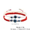 El producto transfronterizo más vendido de Amazon en Europa y América: Pulsera trenzada con Ojo Malvado de ojos azules, tamaño ajustable