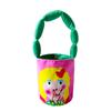 Bolsa Tote de Lona de Dibujos Animados para Hombro Cruzada Bolsa Tote Nicho para Viajeros Color Caramelo Gran Capacidad Bolsa para el Almuerzo