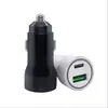 Carregador de Carro QC Adaptador de Plugue de Carregamento Rápido 66W para Acendedor de Cigarros Carregador de Porta Dupla PD30W Adaptador de Acendedor de Cigarros
