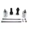 Adecuado para Manillar Anticaída, Bola Anticaída, Goma Anticaída para Motocicleta Kawasaki Z1000 2003-2006